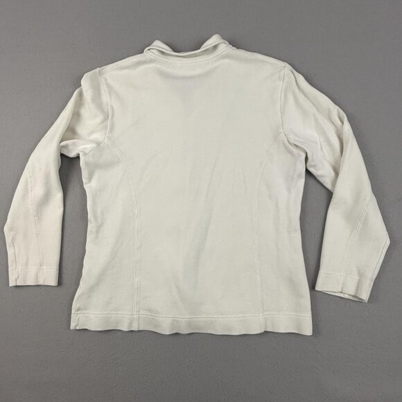 Masters Collection Jacket Women's Large Augusta National Golf Full Zip White - Picture 10 of 15